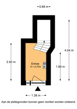 Floorplan - Cremerstraat 298, 3532 BN Utrecht